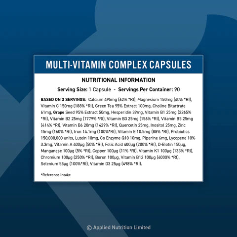 Applied Nutrition Multivitamin Complex