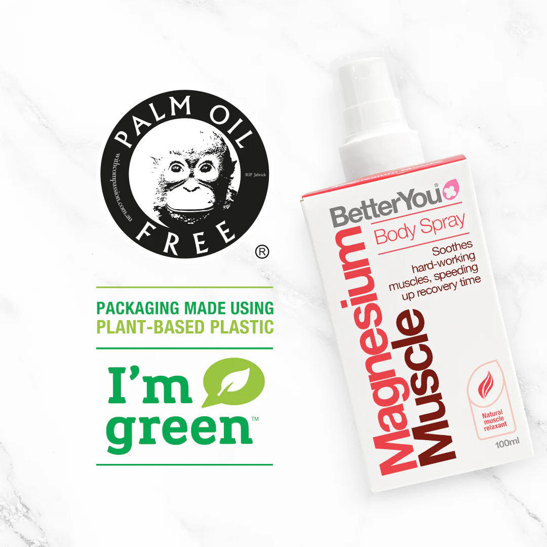 Magnesium Muscle Body Spray - 100 ml.