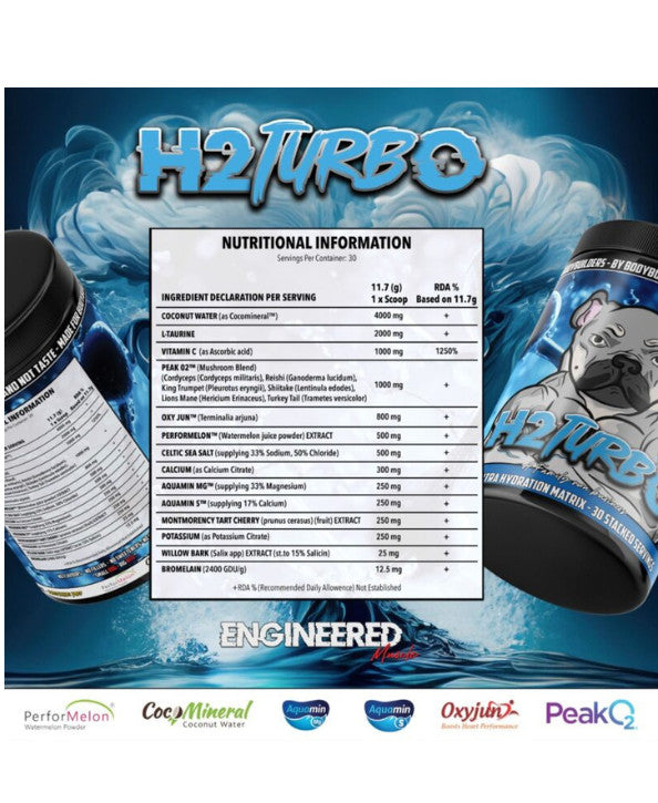 Engineered Muscle H2 Turbo Hydration