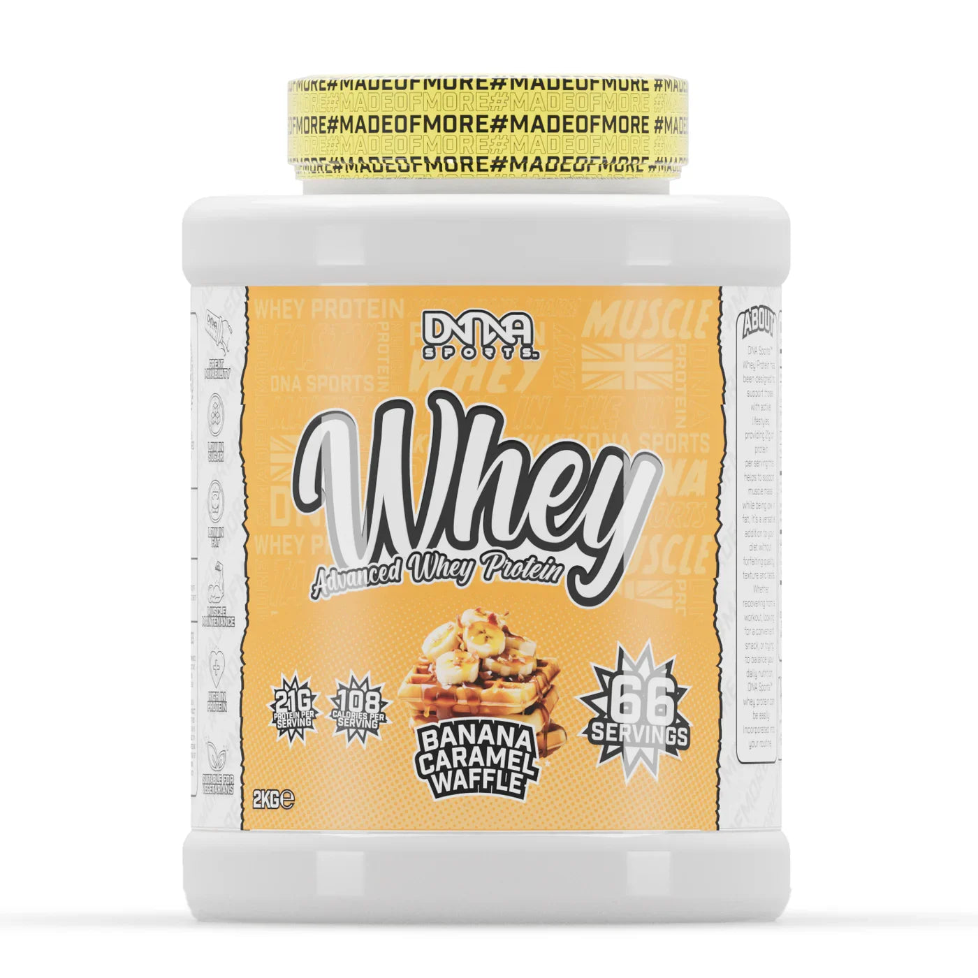 DNA Whey Protein + Free 150 gr kreatin