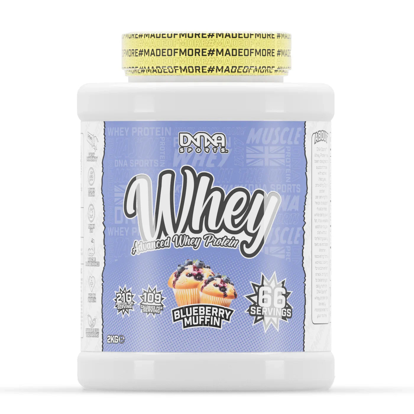 DNA Whey Protein + Free 150 gr kreatin