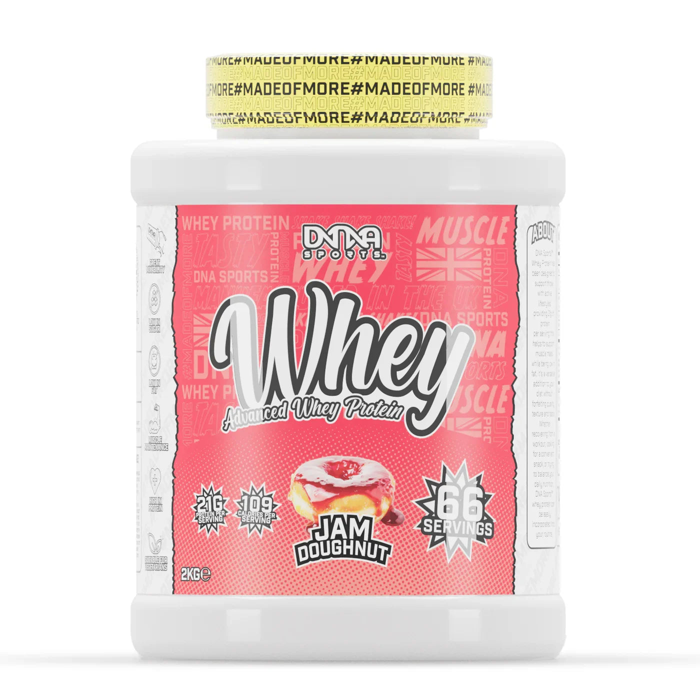 DNA Whey Protein + Free 150 gr kreatin
