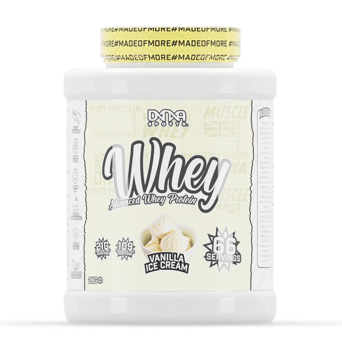 DNA Whey Protein + Free 150 gr kreatin