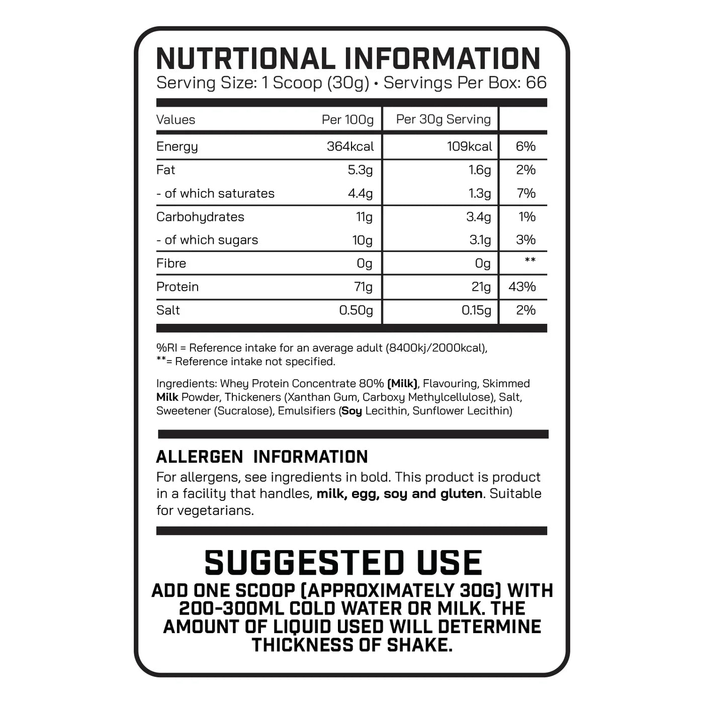 DNA Whey Protein + Free 150 gr kreatin