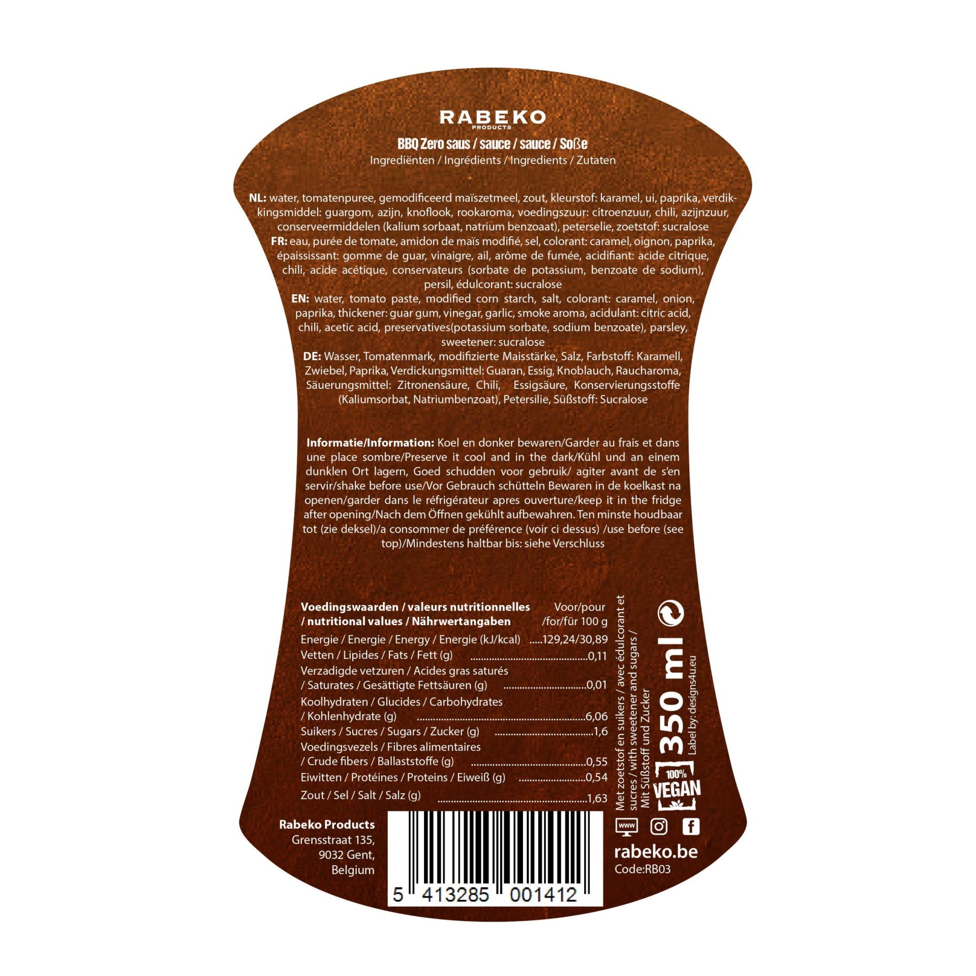 Rabeko BBQ sauce