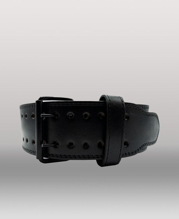 TUFF 10mm Leather Double Prong Weightlifting Belt