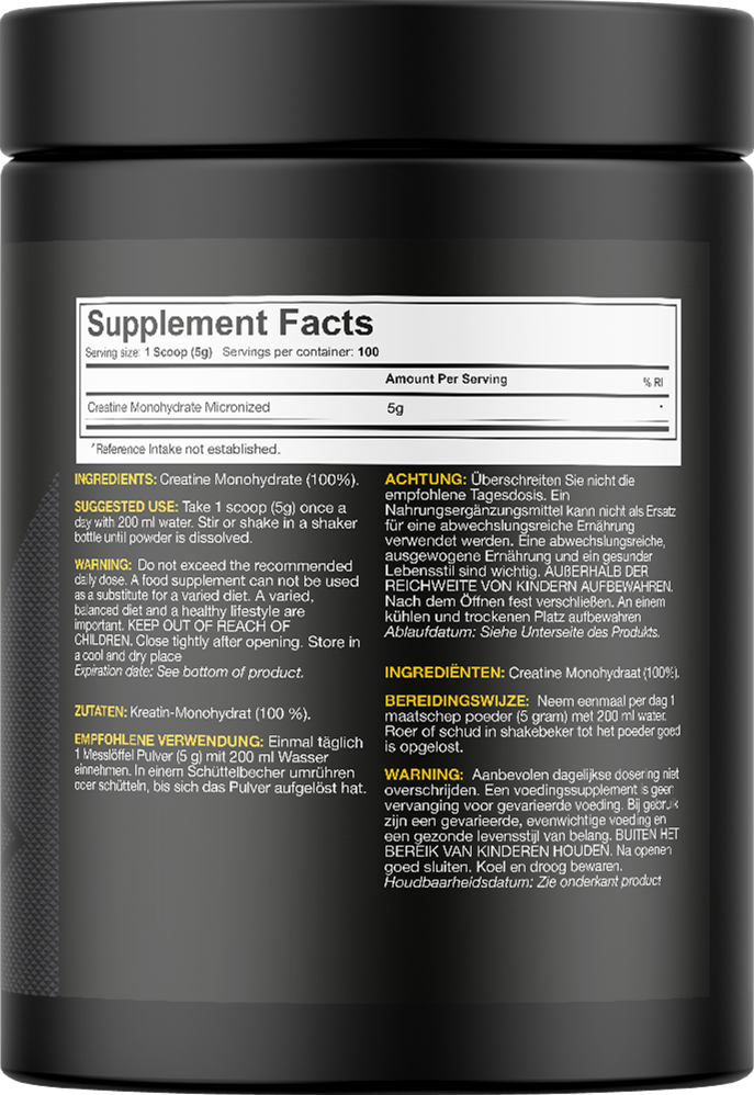 Supreme Supps Creatine Monohydrate - 500 g