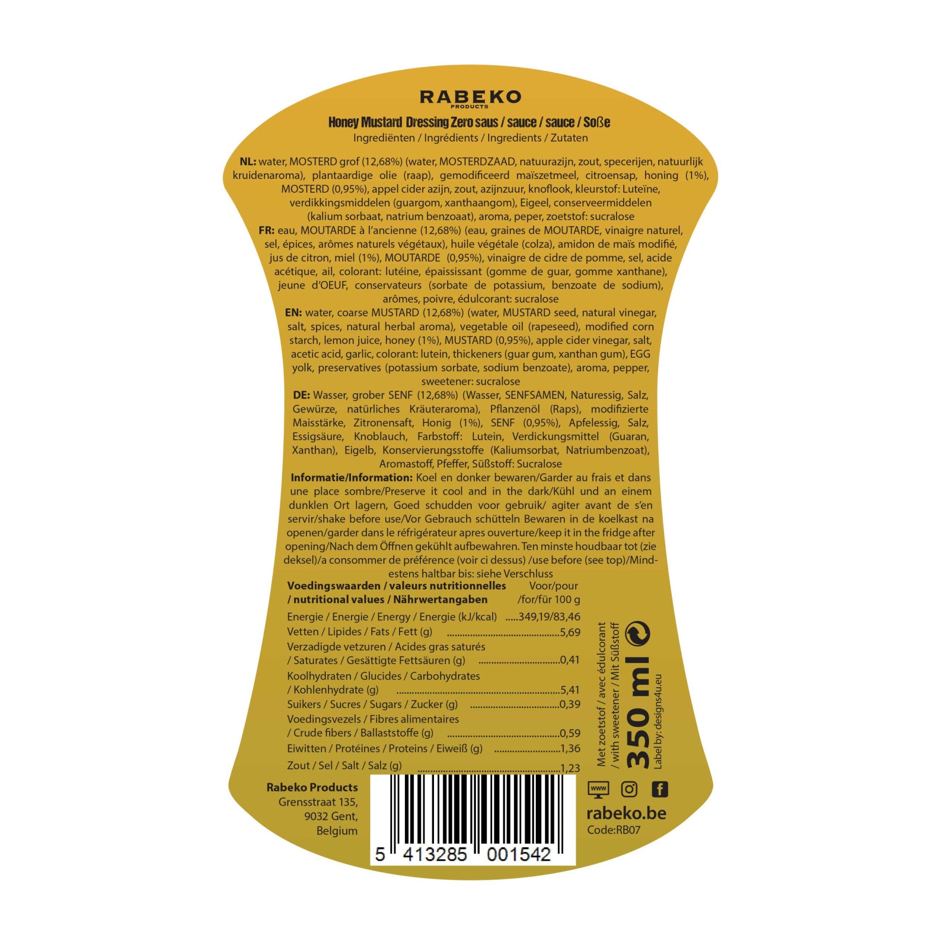 Rabeko Honey Mustard