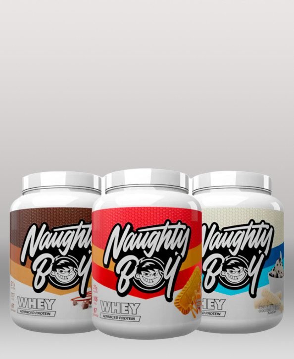 3x Naughty boy advanced Whey