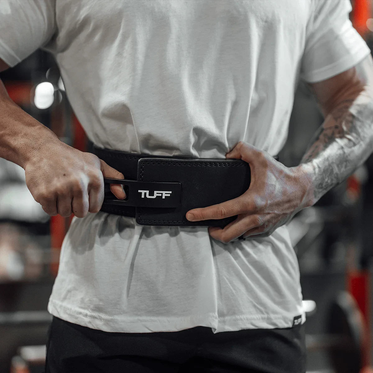 TUFF Lever Weightlifting Belt
